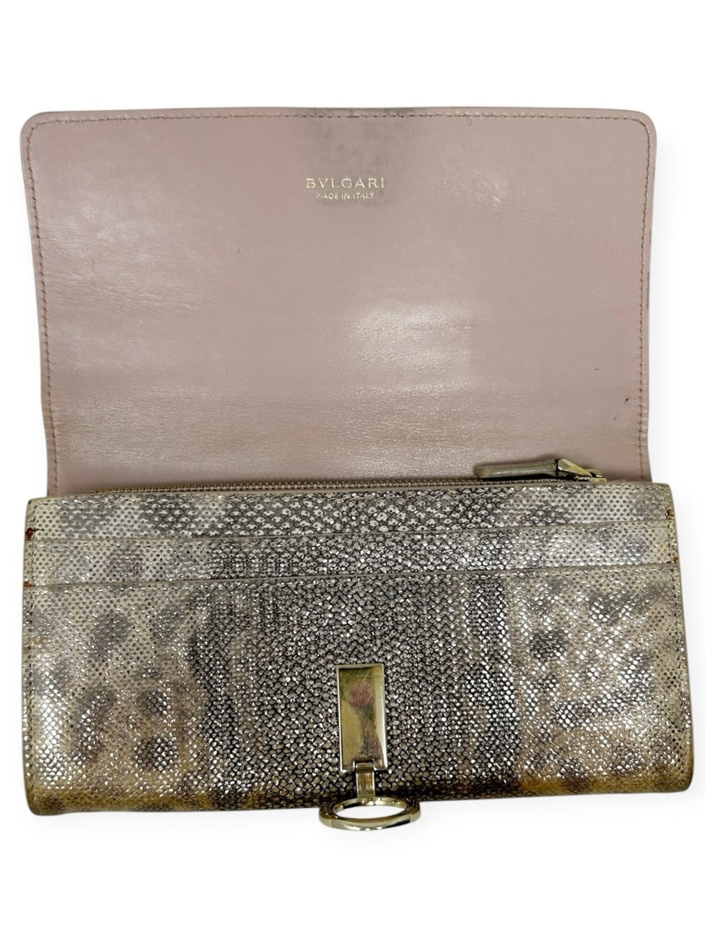 BVLGARI Metallic Python Wallet - Picture 7 of 16